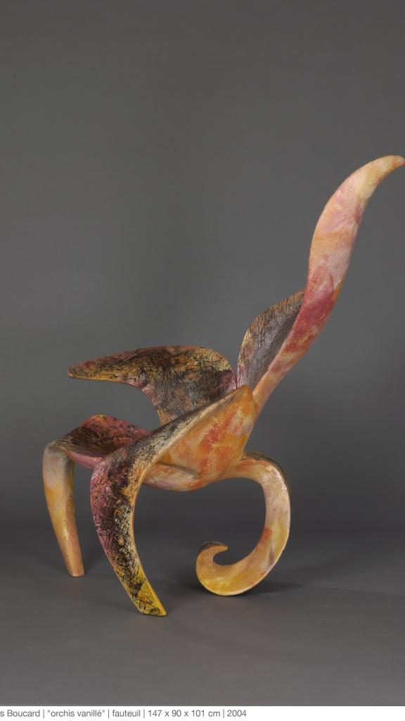 "orchis vanillé" | fauteuil | 147 x 90 x 101 cm | 2004